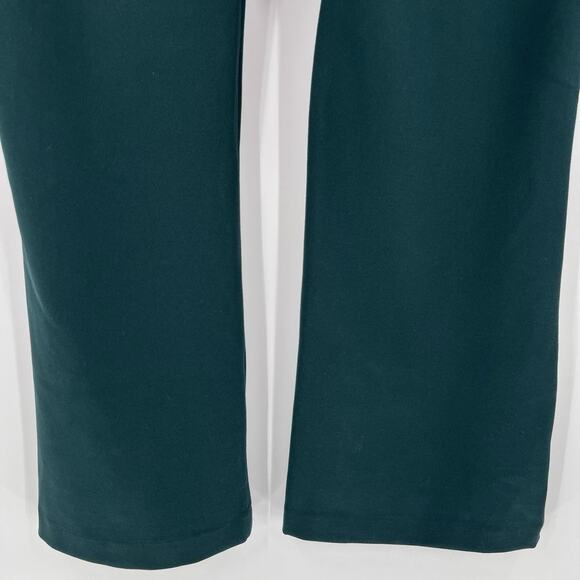 Torrid Studio Signature Ponte Stretch Trousers Forest Green Dress Pants Size 26R - Picture 8 of 10